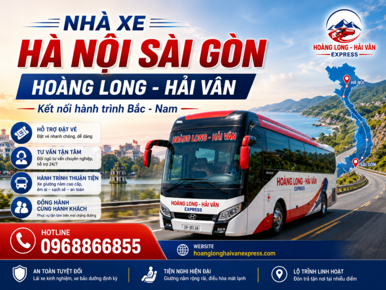 Nhà Xe Hoàng Long Hà Nội Sài Gòn